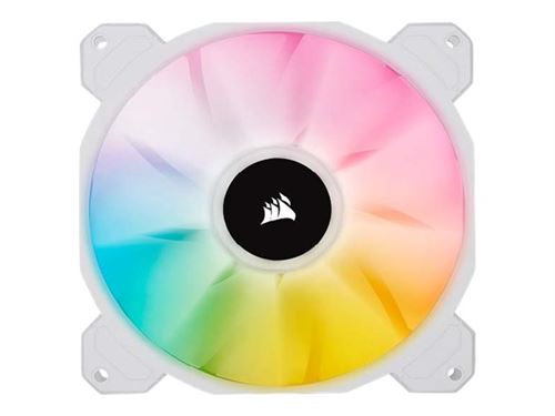 CORSAIR iCUE SP140 RGB ELITE - Ventilateur châssis - 140 mm - blanc