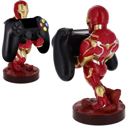 Figurine Marvel Iron Man cable guy - compatible manette Xbox one / PS4 /  Smartphone et autres