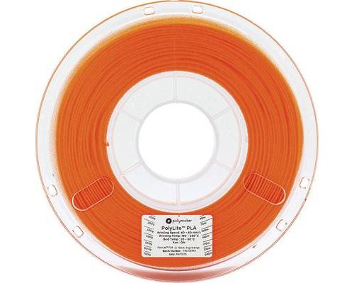 Polymaker 70536 Filament PLA 2.85 mm 1 kg orange PolyLite