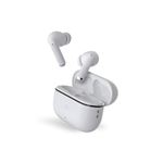 Force Play III - Écouteurs sans fil avec micro - intra-auriculaire - Bluetooth - Suppresseur de bruit actif - blanc