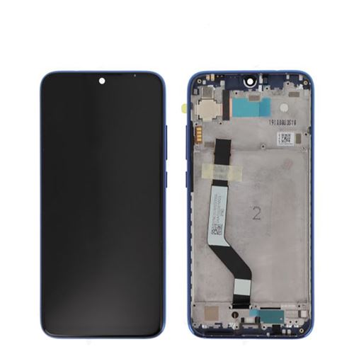 Original Ecran LCD Vitre tactile Bleu Assemblés Sur Châssis Pour Xiaomi Redmi Note 7