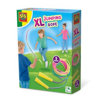 Corde à Sauter Pour Enfants – Extensible, Colorée, En Nylon Et Caoutchouc, NEUF