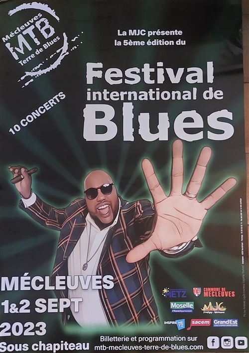 Affiche - Festival International de Blues - 70x100cm