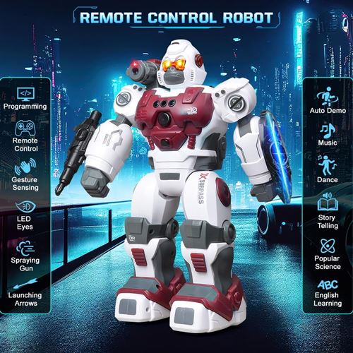 Rc Robot Jouet, Télécommande Robot Gesture Sensing Programmable