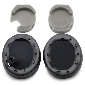 Coussinets D'oreille De Rechange Pour Casque Sony PlayStation Platinum (CECHYA-0090) - Cuir PU, Mousse Mémoire - 1 Paire (gauche+droite)