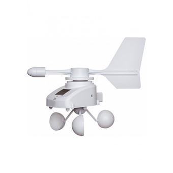 Froggit DP300 Anémomètre Solaire Sans Fil Avec Capteur UV - Station Météo Extérieure