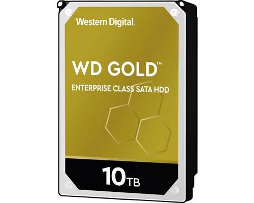 Western Digital Gold™ 10 TB Disque dur interne 8.9 cm (3.5) SATA III WD102KRYZ vrac
