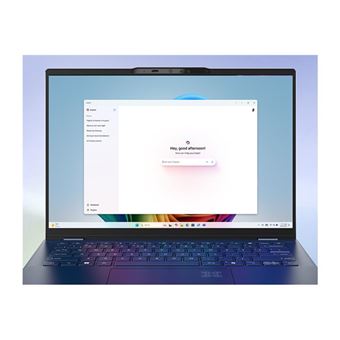 Acer Swift 14 AI SF14-51 - Conception de charnière à 180 degrés - Intel Core Ultra 7 - 256V / jusqu'à 4.8 GHz - Evo - Win 11 Home - Intel Arc Graphics 140V - 16 Go RAM - 1.024 To SSD NVMe - 14" OLED 1920 x 1200 - Wi-Fi 7, Bluetooth - gris acier - clav