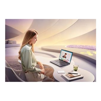 Acer Swift 14 AI SF14-51 - Conception de charnière à 180 degrés - Intel Core Ultra 7 - 256V / jusqu'à 4.8 GHz - Evo - Win 11 Home - Intel Arc Graphics 140V - 16 Go RAM - 1.024 To SSD NVMe - 14" OLED 1920 x 1200 - Wi-Fi 7, Bluetooth - gris acier - clav