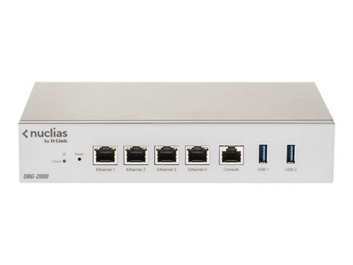 D-Link Nuclias DBG-2000 - Passerelle SD-WAN - 1GbE - géré par le Cloud - bureau