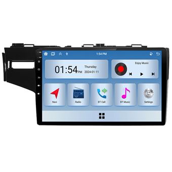 Autoradio RoverOne® Bluetooth CarPlay 2 Din 6Go RAM 128Go ROM pour Honda Jazz 3 2015-2020 Fit 3 GP GK 2013-2020 - 1