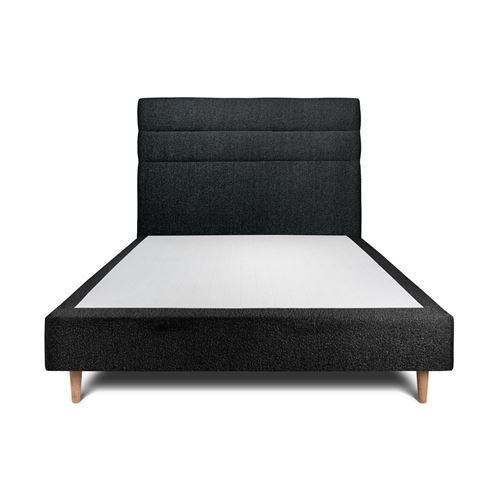 Sommeil De Plomb Noir Lit 2 Places - Image 2