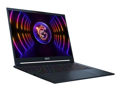 MSI Stealth 14 Studio A13VG-239FR - Intel Core i9 - 13900H / jusqu'à 5.4 GHz - Win 11 Pro - GeForce RTX 4070 - 32 Go RAM - 1 To SSD NVMe - 14" 2560 x 1600 (QHD+) @ 240 Hz - Wi-Fi 6E, Bluetooth - bleu nuit - clavier : AZERTY