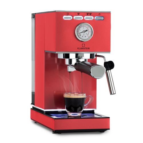 Machine &agrave; espresso - Pausa - 1350 W - 20 bars de pression - 1,4 L - Rouge 