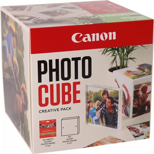 Pack de 40 feuilles papier photo Canon PP 201 pour MAXIFY GX5050 GX6550 PIXMA TS7750i et TS8750