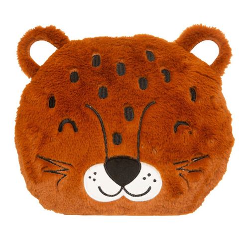 Non Communiqué Marron Atmosphera For Kids - Coussin Enfant Panthère Jungle 30X30cm