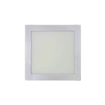 Plafonnier LED carré EDM - 23cm - 20W - 1500lm - 6400K - Blanc - 31595 -  Espace Bricolage