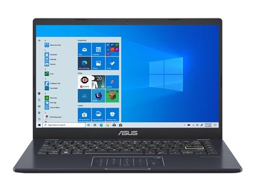 Asus Vivobook Go 14 E410Mans-Bv1855Ws - Conception De Charnière À 180 Degrés - Intel Celeron - N4020 / Jusqu'À 2.8 Ghz - Win 11 Home In S Mode - UHD Graphics 600 - 4 Go Ram - 128Go Emmc - 14" 1366 X 768 (Hd) - Wi-Fi 5 - Noir Étoilé