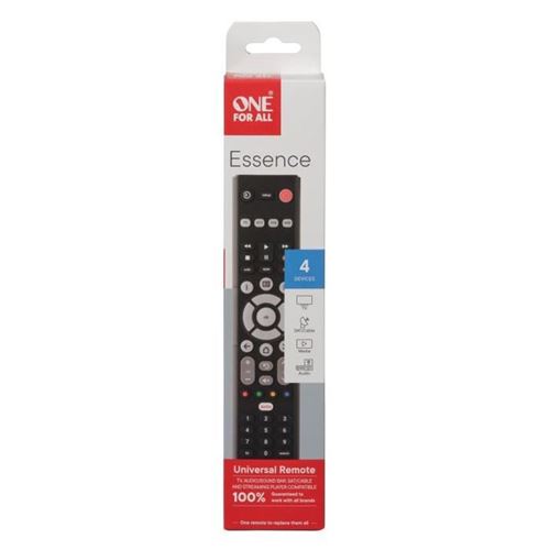 One For All Télécommande Universelle - Urc1242 – Essence Basic 4In1