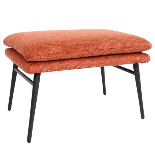Mendler Pouf Rectangulaire - Terracotta - Image 3