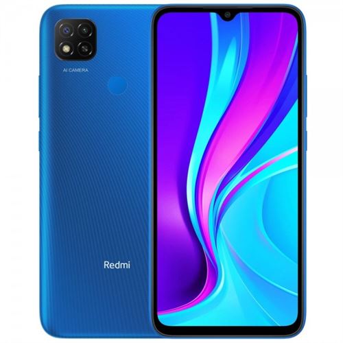 Smartphone Redmi 9C 6,5 Octa Core 3 GB RAM 64 GB Xiaomi bleu