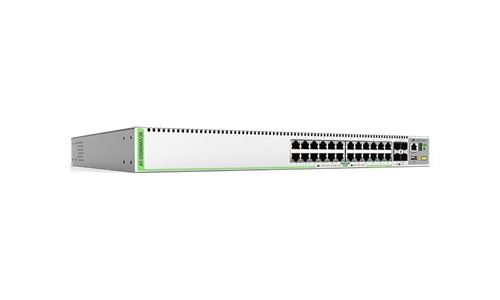 Allied Telesis CentreCOM AT-GS980MX/28 - Commutateur - C3 - Géré - 24 x 10/100/1000 + 4 x SFP+ 10 Go (liaison montante) - Montable sur rack