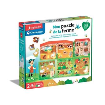 Puzzle éducatif pour enfants, 30 pièces, blocs dominos, jeu Parent