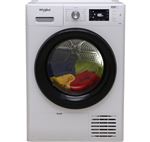 WHIRLPOOL - Sèche-linge Ouverture frontale 3, FFTNM228X3BFR, Blanc, L:59.5cm, H:84.9cm, P:64.9cm, Classe énergétique : A+++