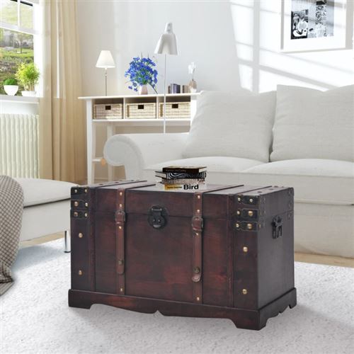 Vidaxl Marron Coffre Vintage - Image 3