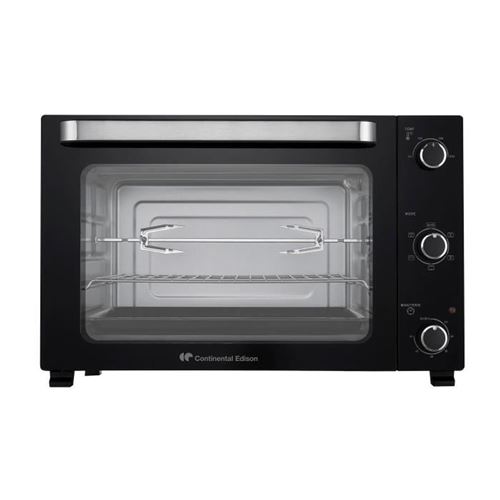 Continental Edison Noir Minifour Électrique -Convection Naturelle - Cemf60b3 - L60 X H39 X P 48 Cm - Neuf - Image 3