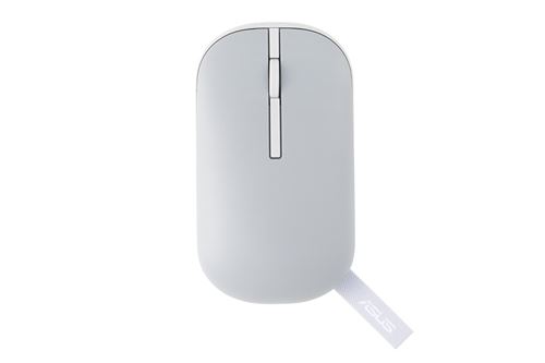 Asus Gris Marshmallow Mouse Md100 Souris Bureau Ambidextre Rf Sans Fil + Bluetooth Optique 1600 Dpi - Neuf - Image 3