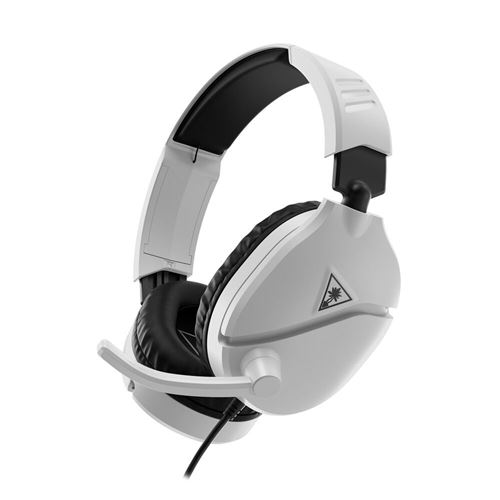 Turtle Beach Blanc Recon 70 Playstation Casque Gaming Filaire (Prise 3.5Mm) - Micro Muet Par Basculement - Pc, Ps5, Switch 2 & Xbox Series X|S - Image 4