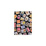 Album de timbres - Philatélie - Collection de timbres - A4 - 16 pages noires