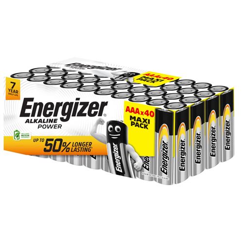 Non Communiqué Energizer - Alcaline Power 40 Piles Aaa