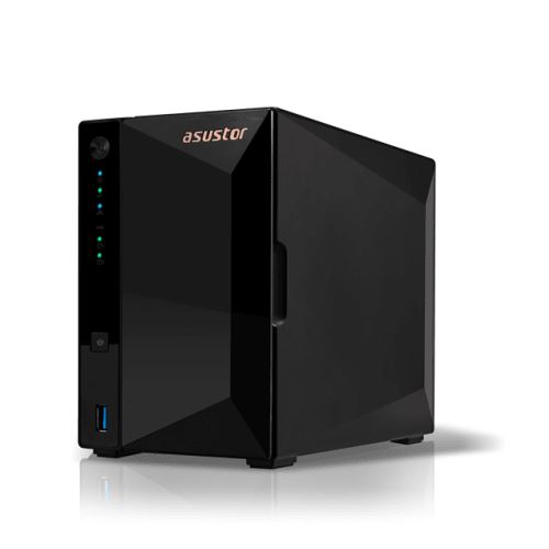 Serveur NAS Asustor Drivestor 2 Pro AS3302T 80-AS3302T00-MB-0 2 Baies 2Go (2x1Go) USB Serial ATA Noir