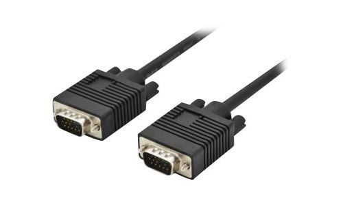 ASSMANN - Câble VGA - HD-15 (VGA) (M) pour HD-15 (VGA) (M) - 3 m - noir