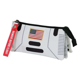 NASA Spaceship-FAN HS Rugzak 2.0, wit, 18 x 30 x 41 cm, inhoud 22 l, Wit, Eén maat, FAN HS Rugzak 2.0 Ruimteschip
