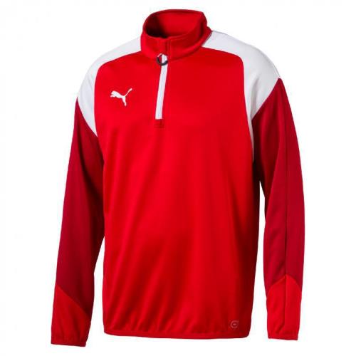 Puma - Sweat 1/4 zip junior Puma esito 4 - 14 ans - noir/blanc/anthracite