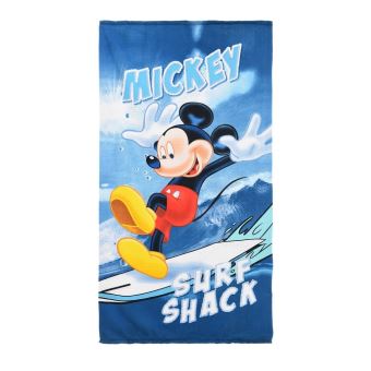 Drap De Plage Mickey Surf Serviette 70 X 140 Cm Jeu