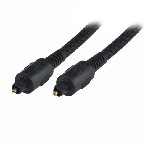 MCL Samar Câble audio optique tressé mâle / mâle 3m#