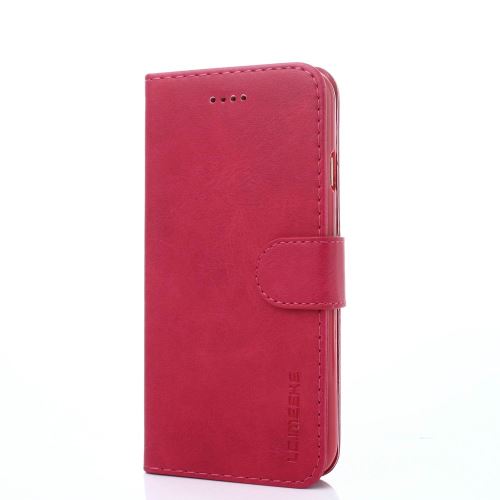 Etui en PU lc.imeeke stand rose pour votre Apple iPhone 7 4.7