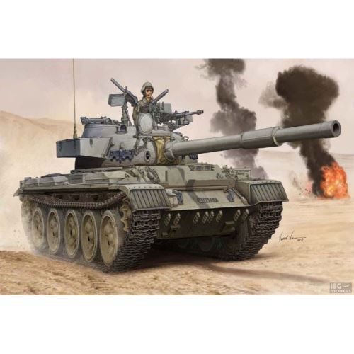 Maquette Char : Char de bataille israélien Tiran-6 Trumpeter