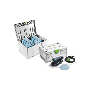Ponceuse excentrique ETS EC 150/3 EQ-SYS GR - FESTOOL - avec systainer abrasifs - Systainer - 578265 - 1