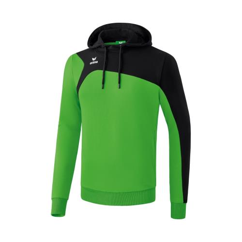 Erima Sweat à capuche club 1900 2.0 vert/noir Taille 14 ans Enfant Garçon
