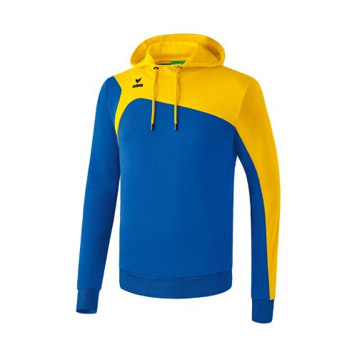 Erima - Sweat à Capuche Erima club 1900 2.0 - L - bleu royal/jaune