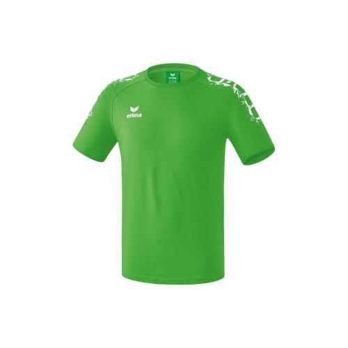 Erima - T-shirt Junior Erima Basic Graffic 5-C - 8 ans - vert/blanc