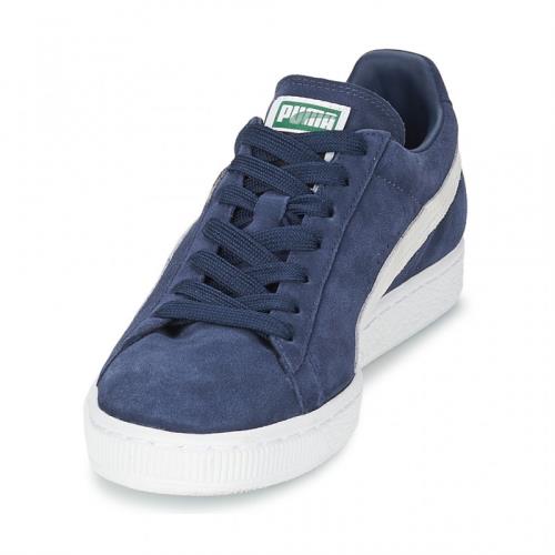 puma suede toute bleu marine