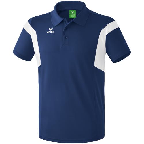 Erima - Polo Erima Classic Team - M - bleu marine/blanc
