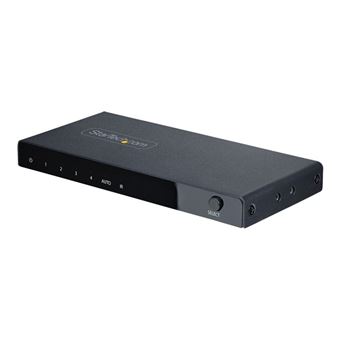 StarTech.com 4-Port 8K HDMI Switch, HDMI 2.1 Switcher 4K 120Hz HDR10+, 8K  60Hz UHD
