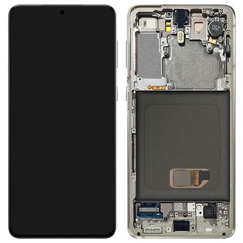 Non Communiqué Blanc Bloc Complet Pour Samsung Galaxy S21 Écran Lcd Vitre Tactile Samsung